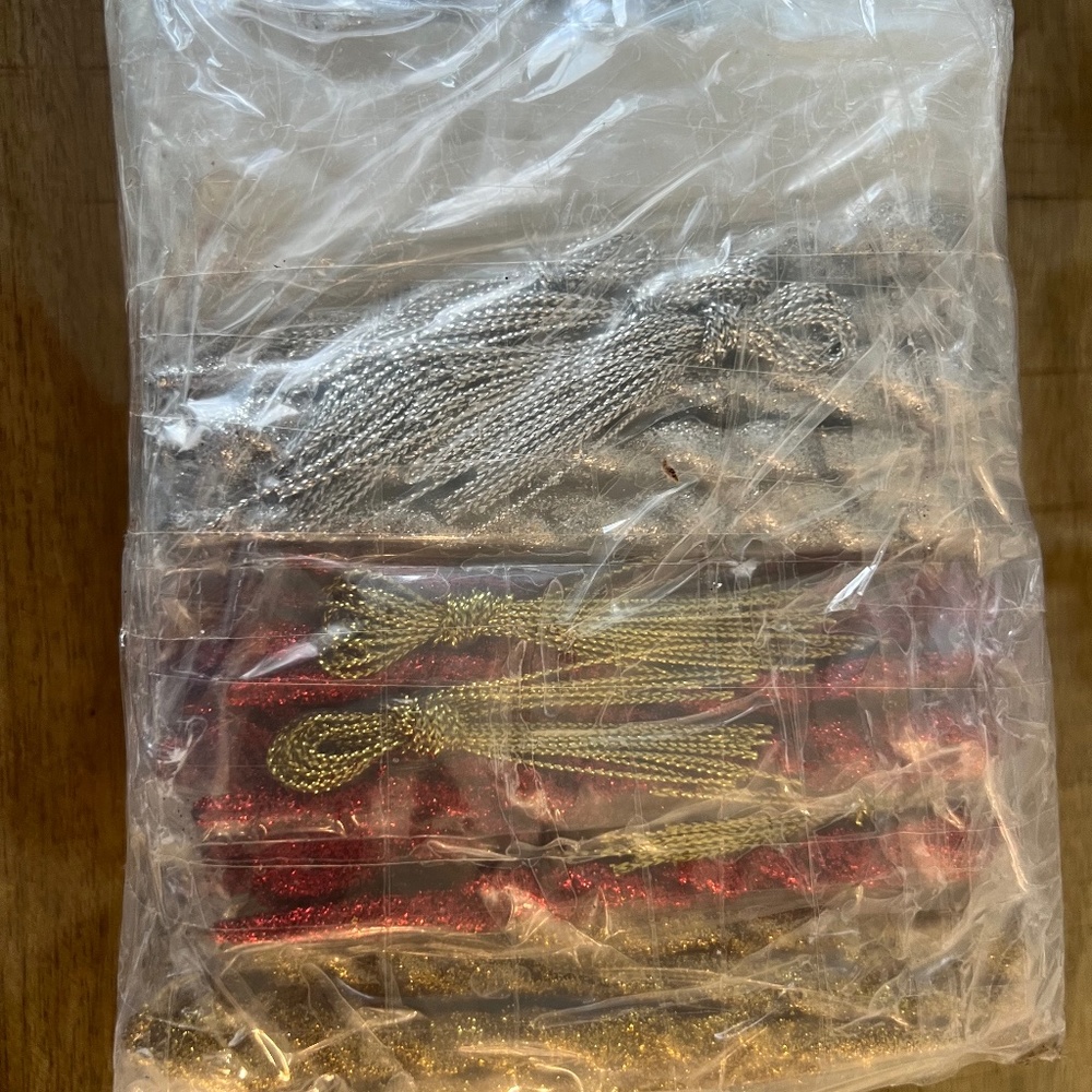 120 icicle decorations ornaments glitter